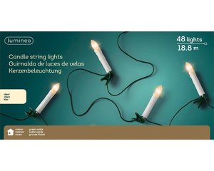 Lumineo LED Candle lights 48L Warm wit - 1880 cm - afbeelding 1