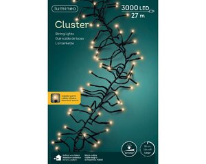 Lumineo LED cluster klassiek warm/zwart 3024 L - 2800 cm - afbeelding 3