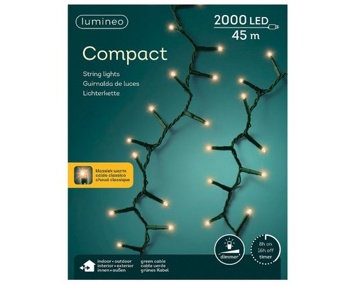 Lumineo Compact light LED 'klassiek warm' 2000 L - 4500 cm - afbeelding 1