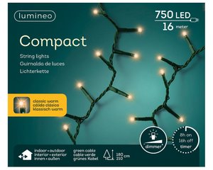 Lumineo Compact light LED 'klassiek warm' 750 L - 1600 cm - afbeelding 1