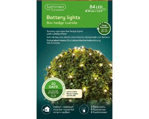 Lumineo Durawise Buxus Net verlichting 84 L Warm wit - Ø 50 cm - afbeelding 1