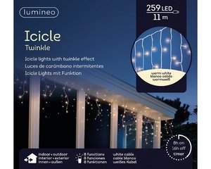 Lumineo Ijspegelverlichting LED twinkle 259 L -  cm - afbeelding 1