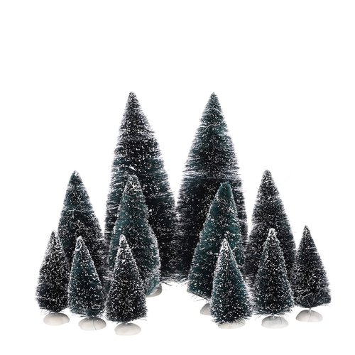 Luville Bristle tree assorted (12 st.) - 37 x 30 x 9 cm