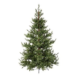 Evergreen Makalu kunstkerstboom groen - H 120 x D 101 cm - afbeelding 1