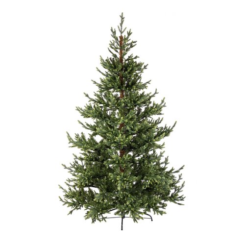 Evergreen Makalu kunstkerstboom groen - H 240 x D 150 cm - afbeelding 1