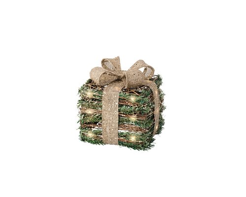 Micro LED giftbox rotan green BO set/3 15/20/25 IP20 - afbeelding 3