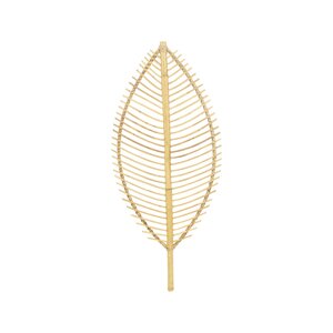 Muurdeco feather 35,5 x 2 x 82,5 cm large natural