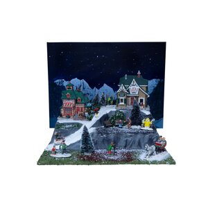 My Village Basis Kerstdorp Eifel - 58 x 38 cm - afbeelding 3