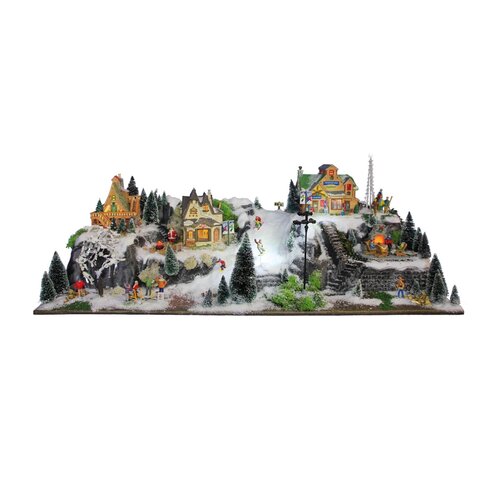 My Village Basis Kerstdorp Olympic - L 120 x B 40 x H 30 cm - afbeelding 2