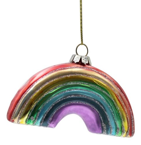 Ornament Funnnies Regenboog - 10 x 2,5 x H 6 cm