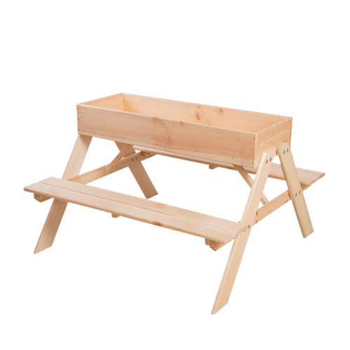 Picknicktafel met zandbak kinderen - afbeelding 6