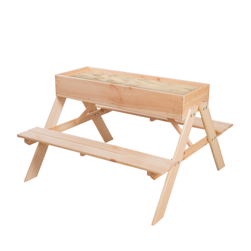 Picknicktafel met zandbak kinderen - afbeelding 7