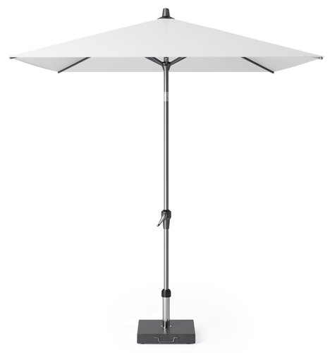 Platinum Middenstokparasol Riva 250 x 200 cm Wit - afbeelding 1