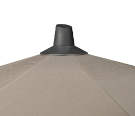 Platinum Stokparasol Riva Ø 350 cm Olijf - afbeelding 4