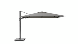 Platinum Zweefparasol Challenger T² Premium 260 x 350 cm Bruin - afbeelding 2