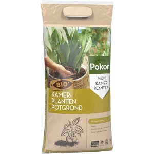 Pokon Bio Turfvrije Kamerplanten Potgrond 10L - afbeelding 1