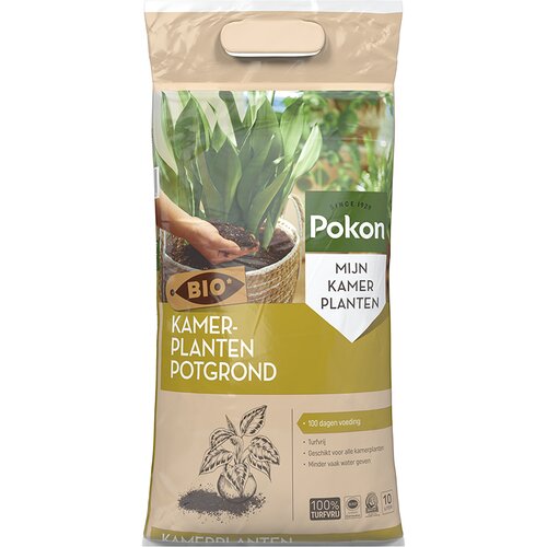 Pokon Bio Turfvrije Kamerplanten Potgrond 10L - afbeelding 2