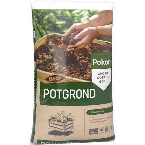 Pokon Bio Turfvrije Potgrond 30L - afbeelding 1