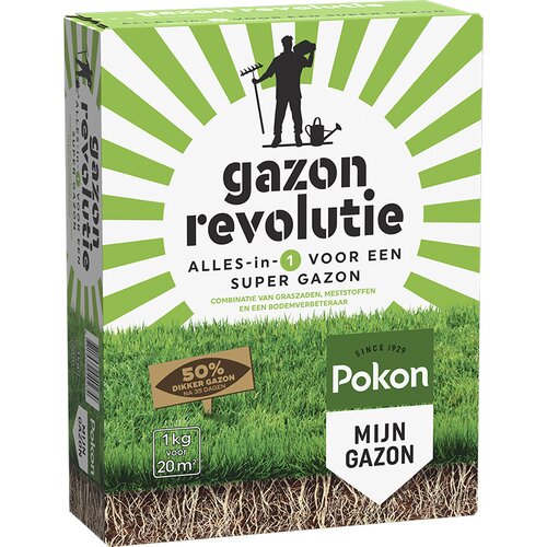 Pokon Gazon Revolutie 1kg - afbeelding 1