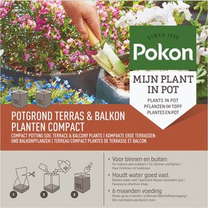 Pokon Kokos Potgrond Terras & Balkon Compact 20L OP=OP