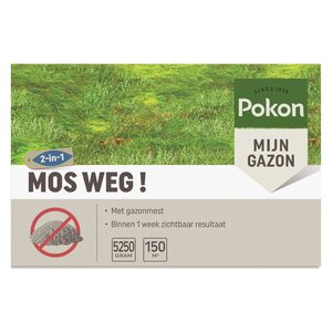 Pokon Mos Weg! 5,25kg voor 150m² OP=OP