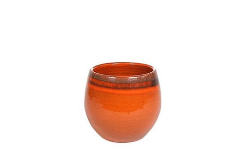 Pot Charlotte orange D15 H13