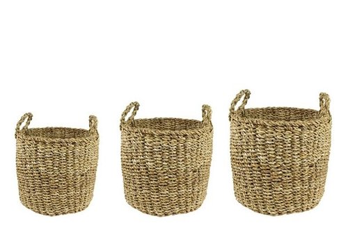 Pot set van 3 Joris naturel D33 H31