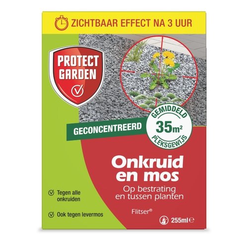 Protect Garden Flitser concentraat onkruid en mos - 255 ML