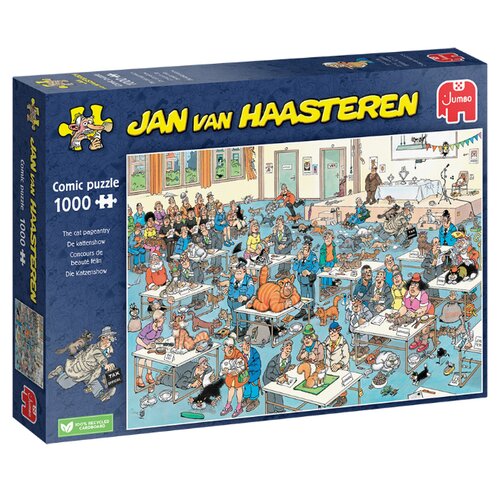 Puzzel Jan van Haasteren Kattenshow 1000