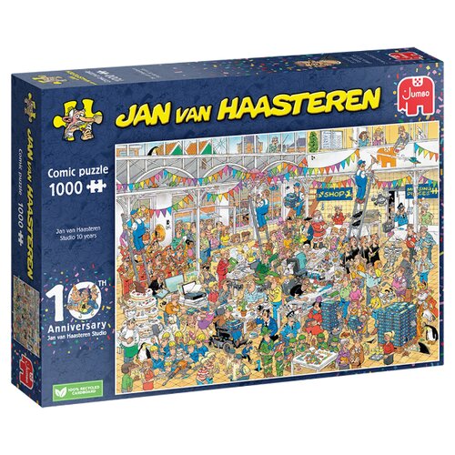 Puzzel Jan van Haasteren Studio 10 jaar! 1000