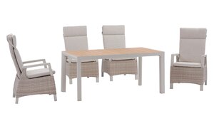 Royal Seasons Athene dining 4 st + 160 cm Bahia tafel - afbeelding 1