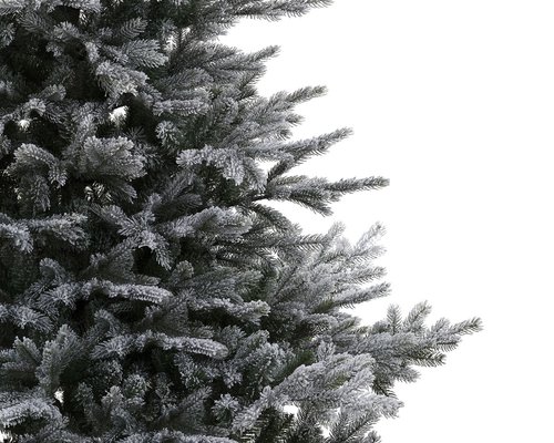 Everlands Snowy Grandis Fir kunstkerstboom groen - H 120 x D 91 cm - afbeelding 2