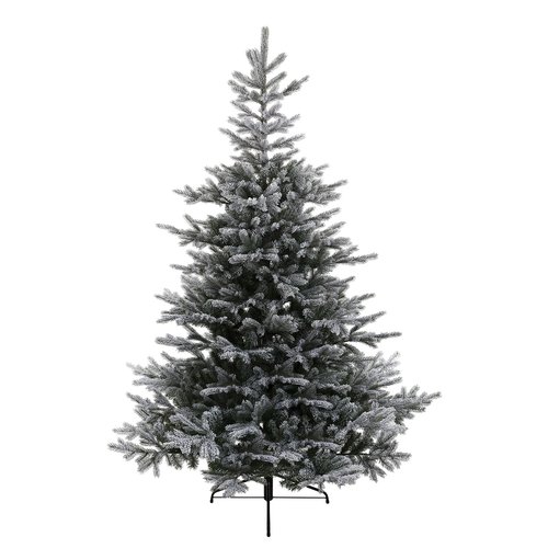 Everlands Snowy Grandis Fir kunstkerstboom groen - H 150 x D 111 cm