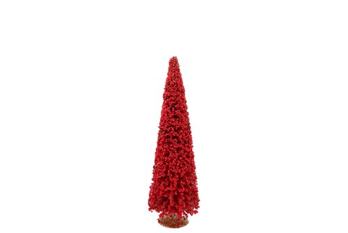 Sparkle Red Tree Berry 11 x 30 cm - afbeelding 1