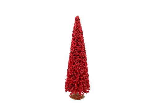 Sparkle Red Tree Berry 15 x 40 cm - afbeelding 1