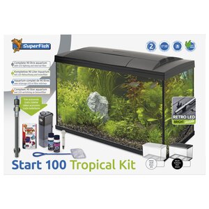 SuperFish Start 100 Tropical Kit Zwart