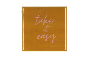 TILE TAKE IT BROWN 10X10X1CM