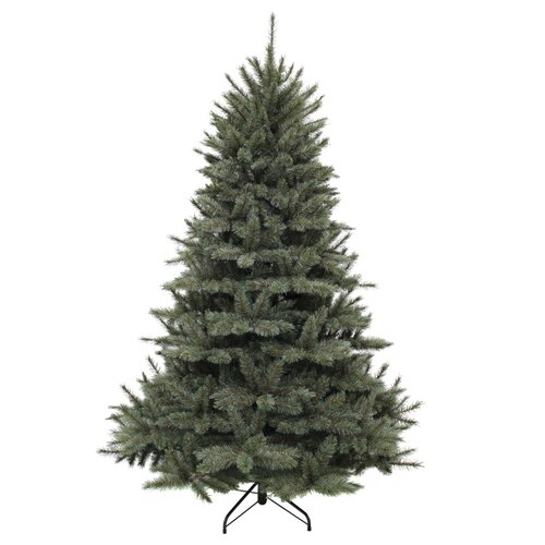 Triumph Tree Forest Frosted kunstkerstboom blauw - H 155x D 119 cm - afbeelding 1