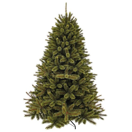 Triumph Tree Forest Frosted kunstkerstboom groen - H 230x D 157 cm - afbeelding 1