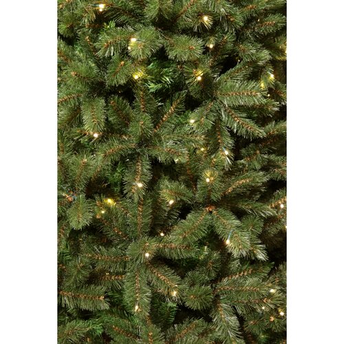 Triumph Tree Forest Frosted kunstkerstboom LED slim groen - H 155x D 86 cm - afbeelding 2