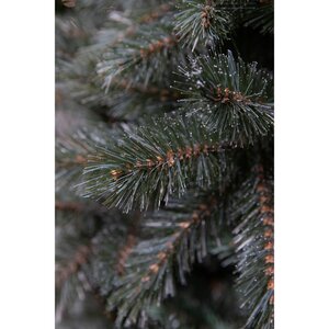 Triumph Tree Forest Frosted kunstkerstboom slim blauw - H 185x D 102 cm - afbeelding 3