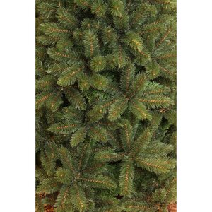 Triumph Tree Forest Frosted kunstkerstboom slim groen - H 215x D 117 cm - afbeelding 2