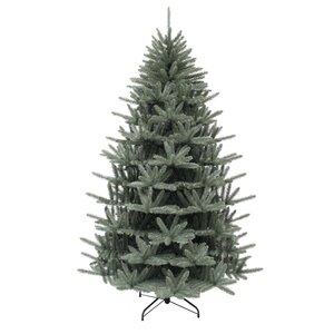 Triumph Tree Matterhorn kunstkerstboom blauw - H 120 x D 94 cm - afbeelding 1