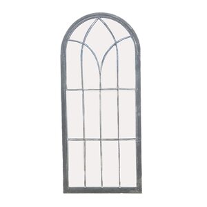 Tuinspiegel zwart - B 40 x H 90 cm