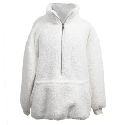 Unique Living Hoodie Willows Dove white