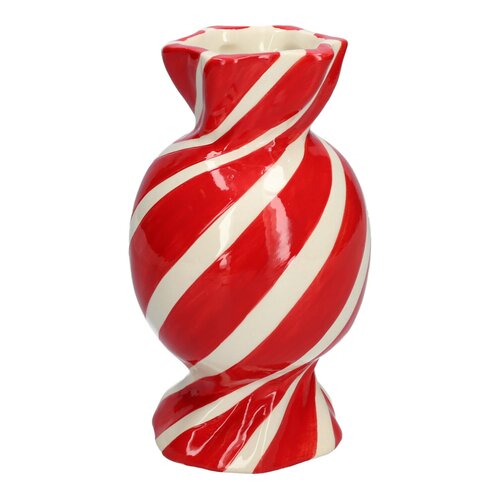 Vaas Candy rood - H 20 x D 11.5 cm