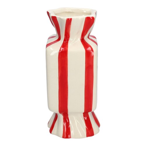 Vaas Candy rood - H 20 x D 9 cm