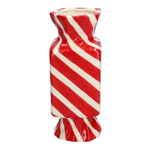 Vaas Candy rood - H 25 x D 10 cm