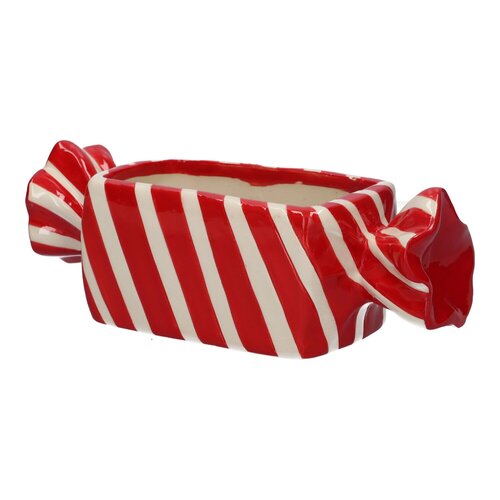 Vaas Candy rood - H 7,1 x B 22,2 x D 8,9 cm