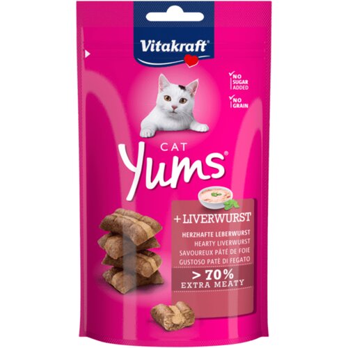 Vitakraft Cat Yums leverworst - 40 gr